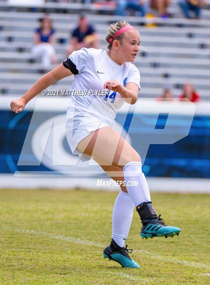 Thumbnail 1 in Franklin Academy vs. Community School of Davidson (1 of 2 - NCHSAA 1A Final - the Game) photogallery.