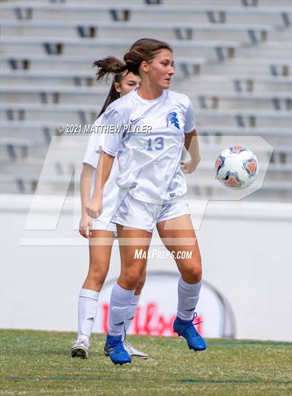 Thumbnail 1 in Franklin Academy vs. Community School of Davidson (1 of 2 - NCHSAA 1A Final - the Game) photogallery.