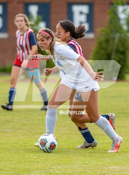 Thumbnail 2 in Franklin Academy vs. Community School of Davidson (1 of 2 - NCHSAA 1A Final - the Game) photogallery.