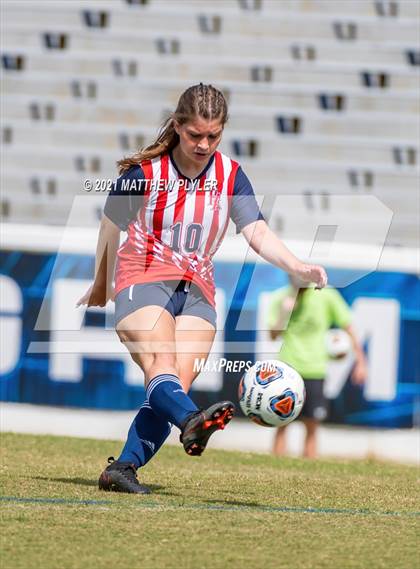 Thumbnail 3 in Franklin Academy vs. Community School of Davidson (1 of 2 - NCHSAA 1A Final - the Game) photogallery.