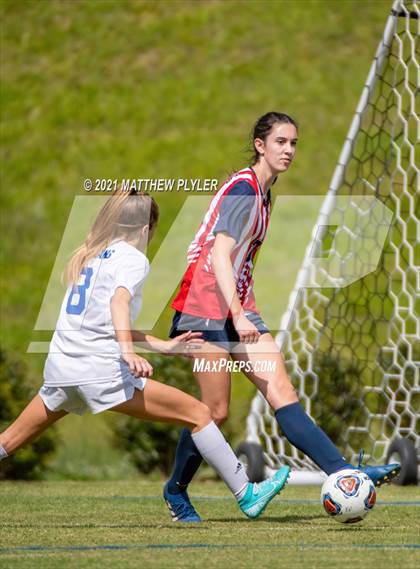 Thumbnail 2 in Franklin Academy vs. Community School of Davidson (1 of 2 - NCHSAA 1A Final - the Game) photogallery.