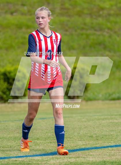 Thumbnail 3 in Franklin Academy vs. Community School of Davidson (1 of 2 - NCHSAA 1A Final - the Game) photogallery.