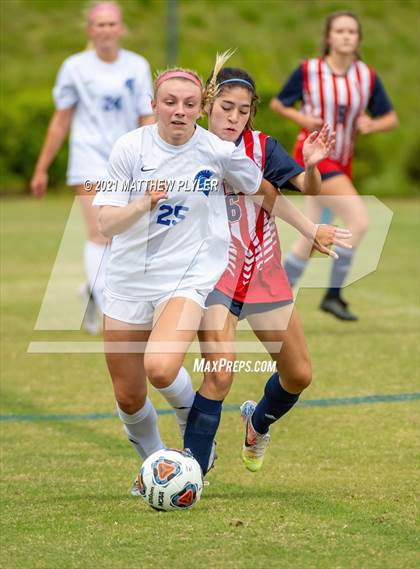 Thumbnail 2 in Franklin Academy vs. Community School of Davidson (1 of 2 - NCHSAA 1A Final - the Game) photogallery.