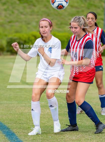 Thumbnail 3 in Franklin Academy vs. Community School of Davidson (1 of 2 - NCHSAA 1A Final - the Game) photogallery.