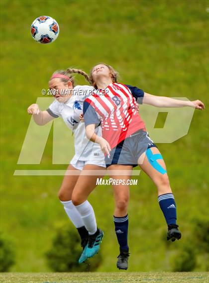 Thumbnail 2 in Franklin Academy vs. Community School of Davidson (1 of 2 - NCHSAA 1A Final - the Game) photogallery.