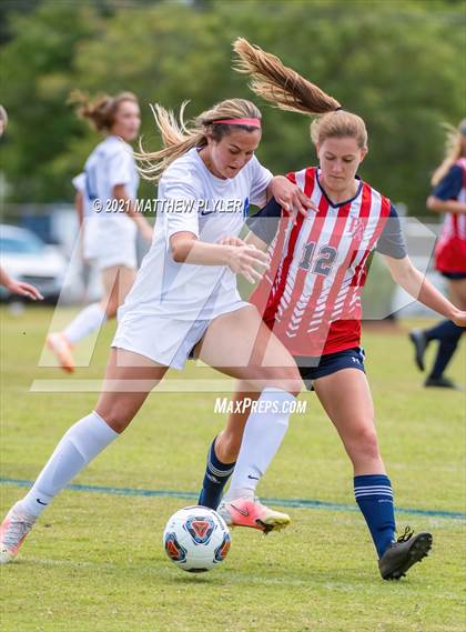 Thumbnail 3 in Franklin Academy vs. Community School of Davidson (1 of 2 - NCHSAA 1A Final - the Game) photogallery.