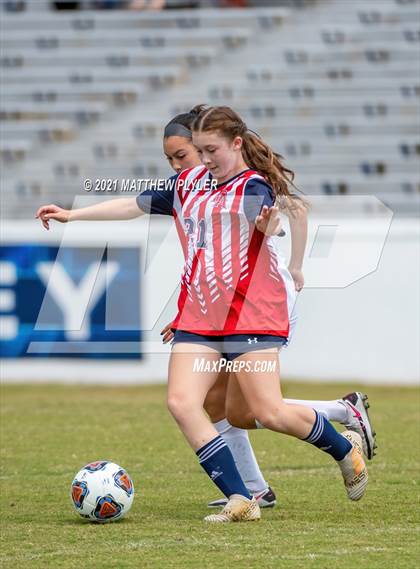Thumbnail 1 in Franklin Academy vs. Community School of Davidson (1 of 2 - NCHSAA 1A Final - the Game) photogallery.