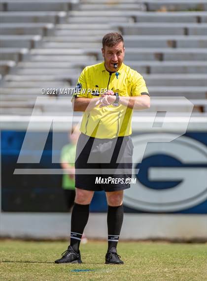 Thumbnail 1 in Franklin Academy vs. Community School of Davidson (1 of 2 - NCHSAA 1A Final - the Game) photogallery.