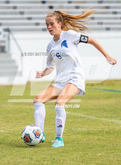Thumbnail 1 in Franklin Academy vs. Community School of Davidson (1 of 2 - NCHSAA 1A Final - the Game) photogallery.