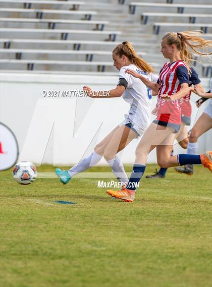 Thumbnail 1 in Franklin Academy vs. Community School of Davidson (1 of 2 - NCHSAA 1A Final - the Game) photogallery.