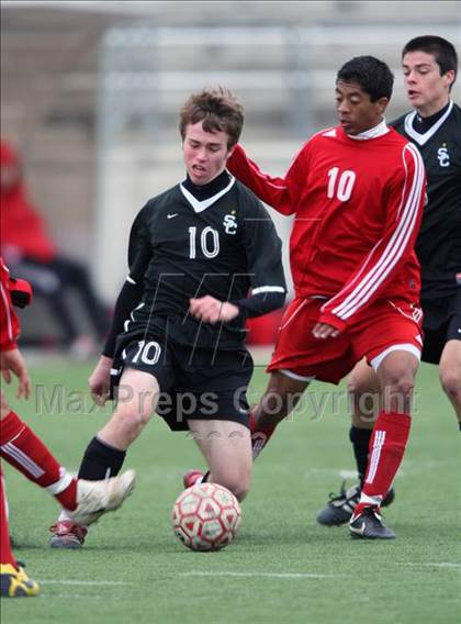 Thumbnail 3 in Belton vs. Southlake Carroll (RRISD Soccer Classic) photogallery.