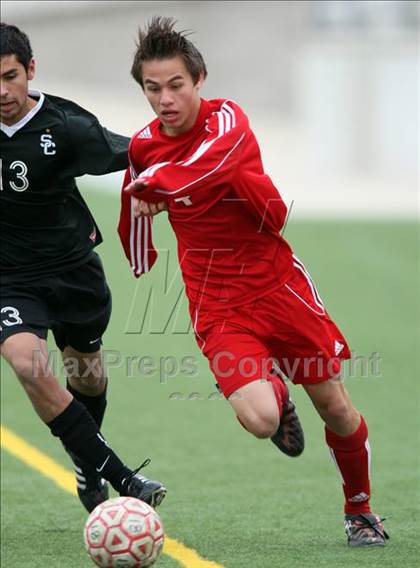 Thumbnail 3 in Belton vs. Southlake Carroll (RRISD Soccer Classic) photogallery.