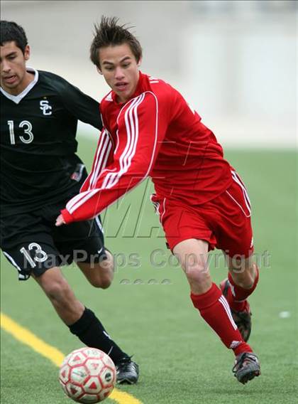 Thumbnail 1 in Belton vs. Southlake Carroll (RRISD Soccer Classic) photogallery.