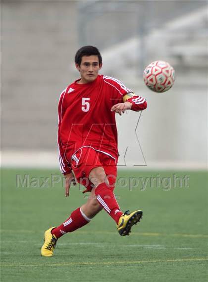 Thumbnail 2 in Belton vs. Southlake Carroll (RRISD Soccer Classic) photogallery.