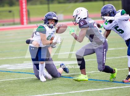 Thumbnail 3 in St. Mary's Ryken vs Archbishop Curley (The Cavalier Kickoff Classic) photogallery.
