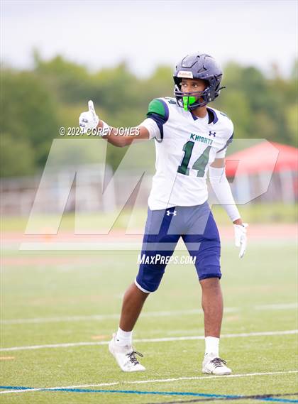 Thumbnail 1 in St. Mary's Ryken vs Archbishop Curley (The Cavalier Kickoff Classic) photogallery.