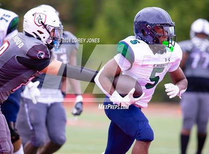 Thumbnail 1 in St. Mary's Ryken vs Archbishop Curley (The Cavalier Kickoff Classic) photogallery.