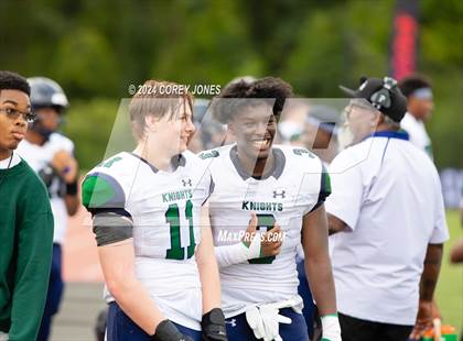 Thumbnail 1 in St. Mary's Ryken vs Archbishop Curley (The Cavalier Kickoff Classic) photogallery.
