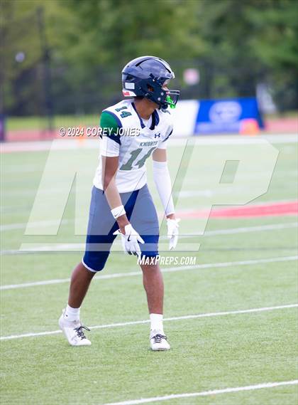 Thumbnail 2 in St. Mary's Ryken vs Archbishop Curley (The Cavalier Kickoff Classic) photogallery.