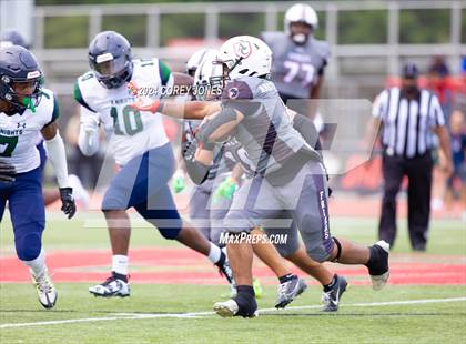 Thumbnail 3 in St. Mary's Ryken vs Archbishop Curley (The Cavalier Kickoff Classic) photogallery.