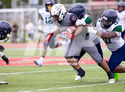 Thumbnail 2 in St. Mary's Ryken vs Archbishop Curley (The Cavalier Kickoff Classic) photogallery.