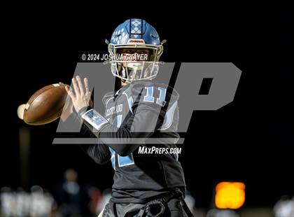 Thumbnail 3 in Rolesville @ Cleveland (NCHSAA 4A Round 4) photogallery.