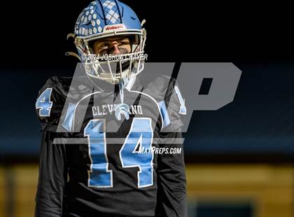 Thumbnail 3 in Rolesville @ Cleveland (NCHSAA 4A Round 4) photogallery.