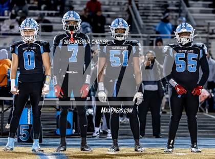 Thumbnail 2 in Rolesville @ Cleveland (NCHSAA 4A Round 4) photogallery.