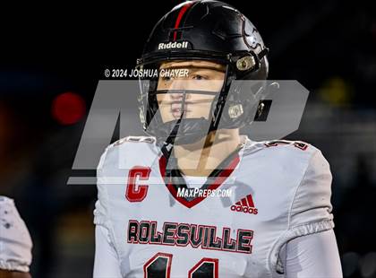 Thumbnail 1 in Rolesville @ Cleveland (NCHSAA 4A Round 4) photogallery.