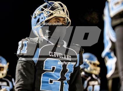 Thumbnail 3 in Rolesville @ Cleveland (NCHSAA 4A Round 4) photogallery.