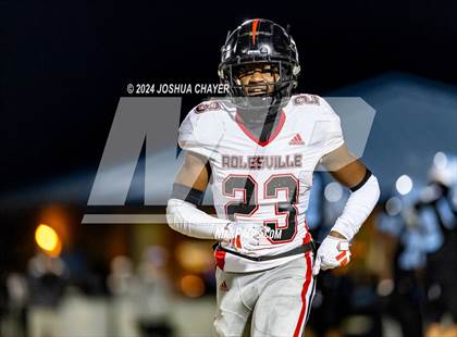 Thumbnail 3 in Rolesville @ Cleveland (NCHSAA 4A Round 4) photogallery.