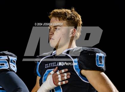 Thumbnail 3 in Rolesville @ Cleveland (NCHSAA 4A Round 4) photogallery.