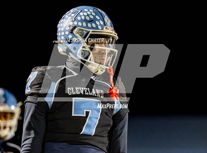 Thumbnail 2 in Rolesville @ Cleveland (NCHSAA 4A Round 4) photogallery.