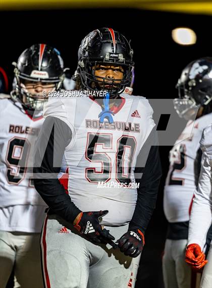 Thumbnail 2 in Rolesville @ Cleveland (NCHSAA 4A Round 4) photogallery.