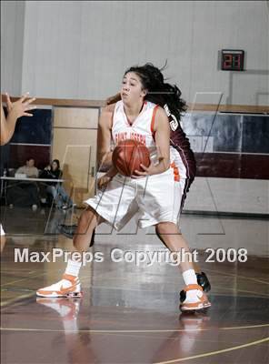 Thumbnail 2 in St. Joseph (Lakewood) vs. Calexico (Barona SoCal Holiday Prep Classic) photogallery.