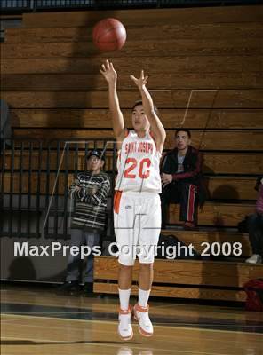 Thumbnail 1 in St. Joseph (Lakewood) vs. Calexico (Barona SoCal Holiday Prep Classic) photogallery.