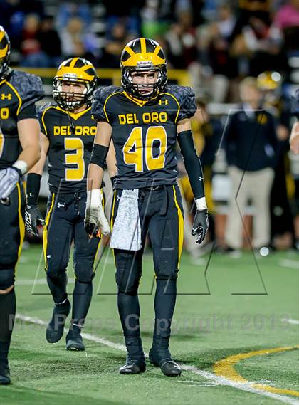 Thumbnail 2 in Del Oro vs. Whitney (CIF SJS D2 Playoff) photogallery.