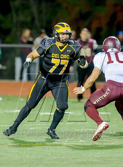 Thumbnail 2 in Del Oro vs. Whitney (CIF SJS D2 Playoff) photogallery.