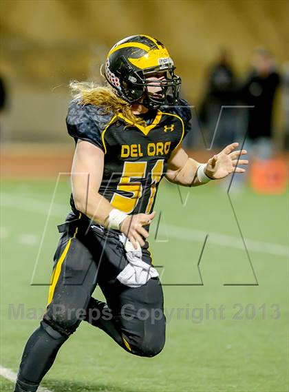 Thumbnail 1 in Del Oro vs. Whitney (CIF SJS D2 Playoff) photogallery.