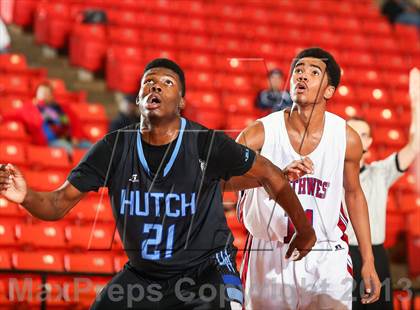 Thumbnail 3 in Wilmer-Hutchins vs. Southwest (DFW Basketball Challenge) photogallery.