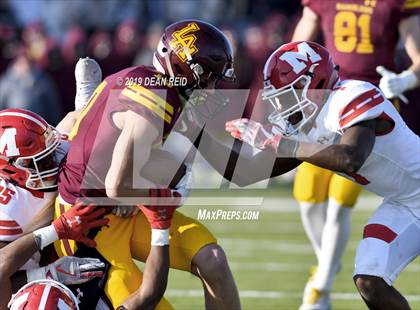 Thumbnail 3 in Marist vs Loyola Academy (IHSA Class 8A Quarterfinal) photogallery.