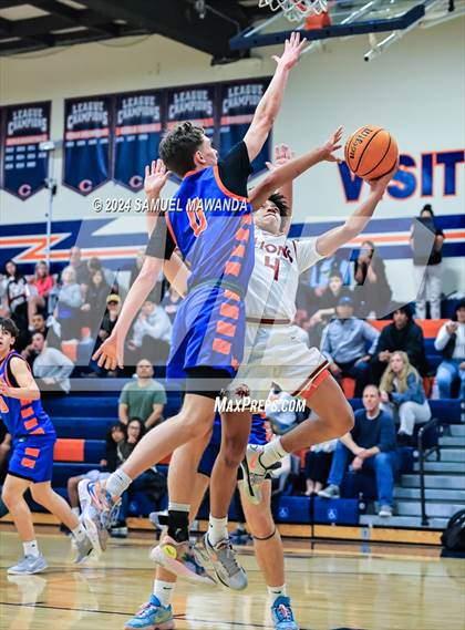 Thumbnail 2 in Legacy Christian Academy vs Westlake (9th Annual west valley Boys Basketball Tip-off Classic) photogallery.