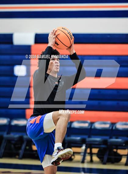 Thumbnail 1 in Legacy Christian Academy vs Westlake (9th Annual west valley Boys Basketball Tip-off Classic) photogallery.