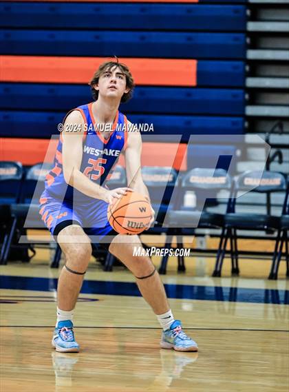 Thumbnail 1 in Legacy Christian Academy vs Westlake (9th Annual west valley Boys Basketball Tip-off Classic) photogallery.