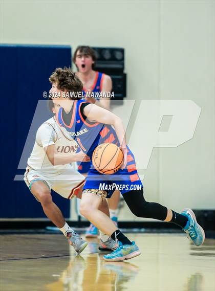 Thumbnail 2 in Legacy Christian Academy vs Westlake (9th Annual west valley Boys Basketball Tip-off Classic) photogallery.