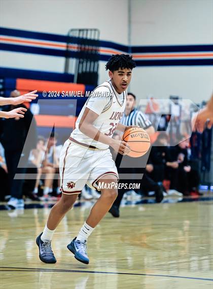 Thumbnail 1 in Legacy Christian Academy vs Westlake (9th Annual west valley Boys Basketball Tip-off Classic) photogallery.