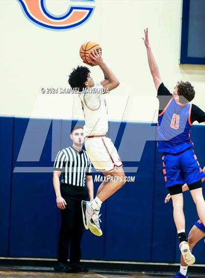Thumbnail 1 in Legacy Christian Academy vs Westlake (9th Annual west valley Boys Basketball Tip-off Classic) photogallery.