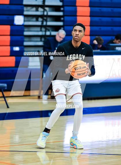 Thumbnail 2 in Legacy Christian Academy vs Westlake (9th Annual west valley Boys Basketball Tip-off Classic) photogallery.