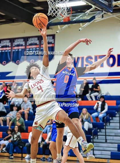 Thumbnail 2 in Legacy Christian Academy vs Westlake (9th Annual west valley Boys Basketball Tip-off Classic) photogallery.