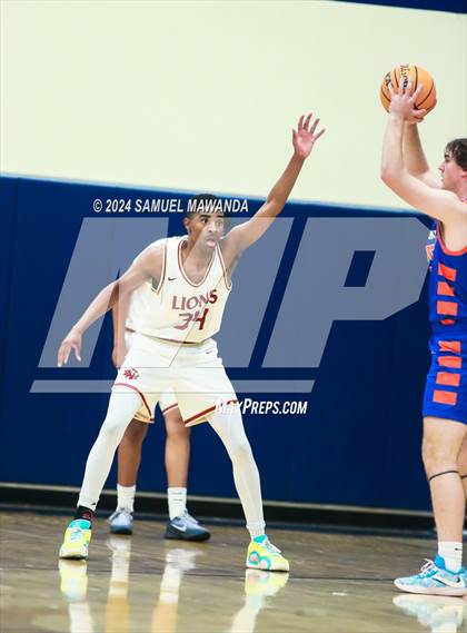 Thumbnail 3 in Legacy Christian Academy vs Westlake (9th Annual west valley Boys Basketball Tip-off Classic) photogallery.